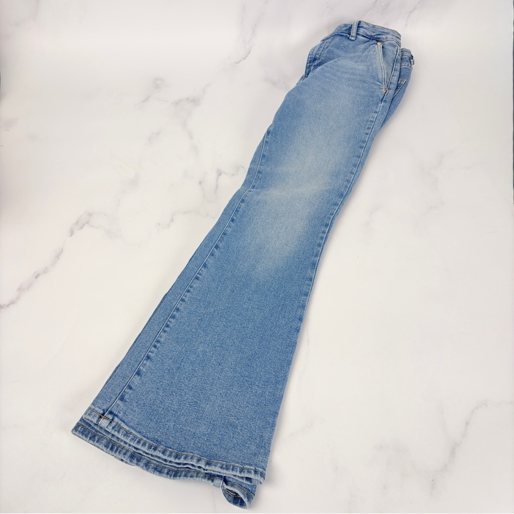 Michael Kors Light Blue Flare Jeans - Picture 4 of 14